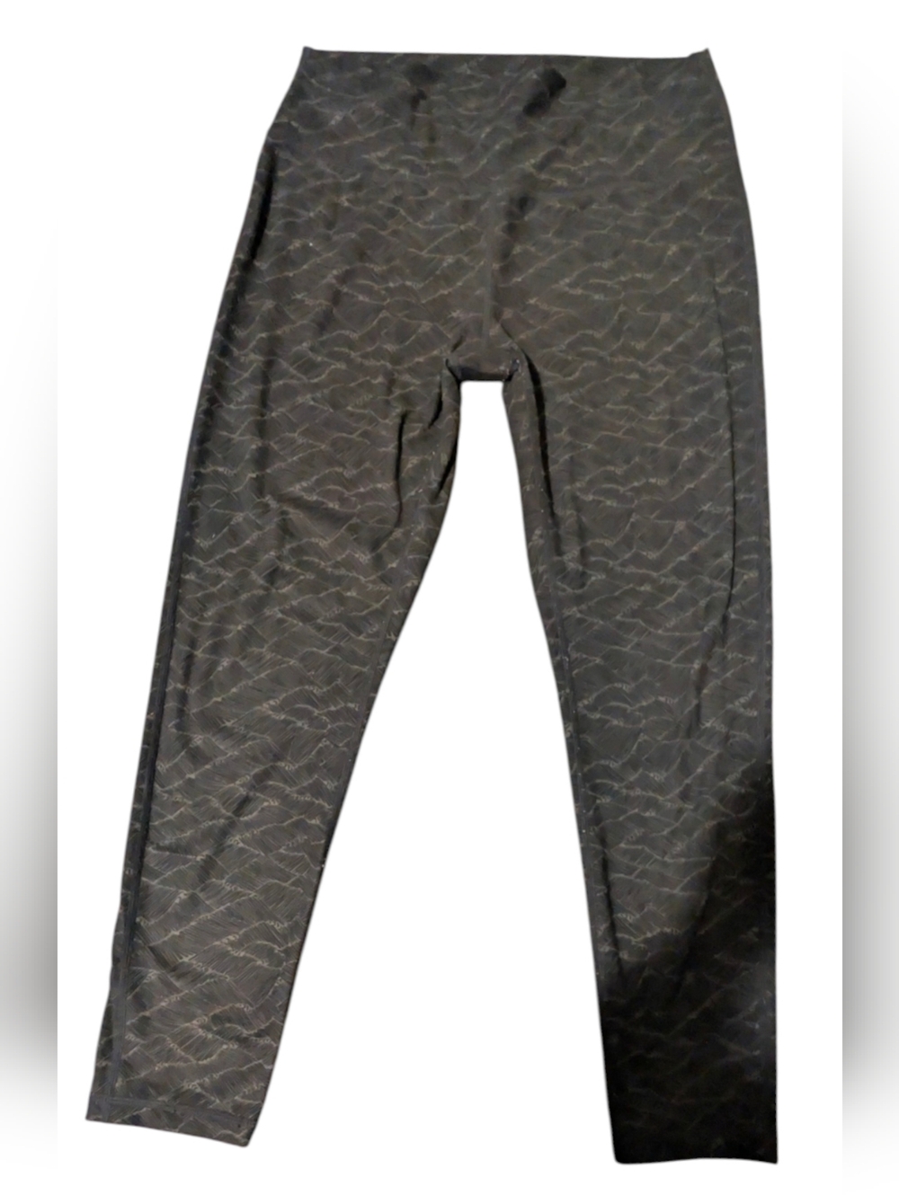 Vuori Vibes Mid-Rise Legging Charcoal Wave Womens Medium Gym Yoga Casual - Picture 12 of 13